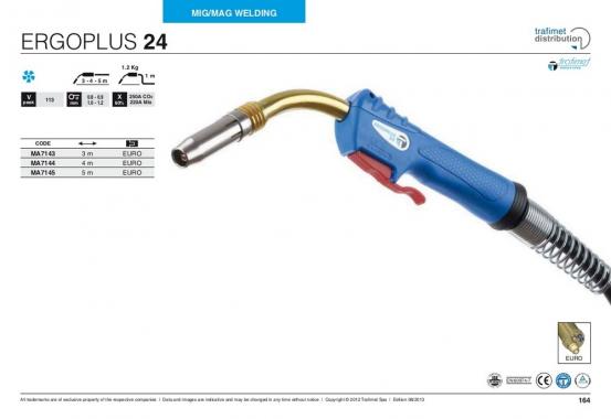 Trafimet Mig ERGOPLUS 24 (250 А возд. охл.) 4м